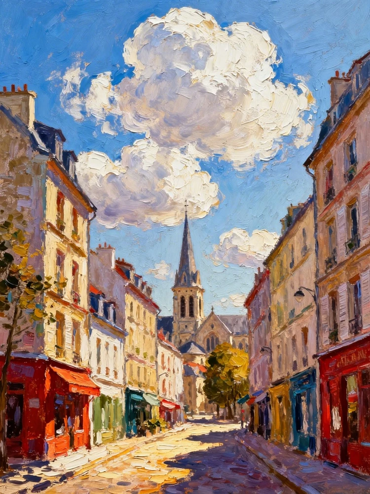 照片转印象派油画