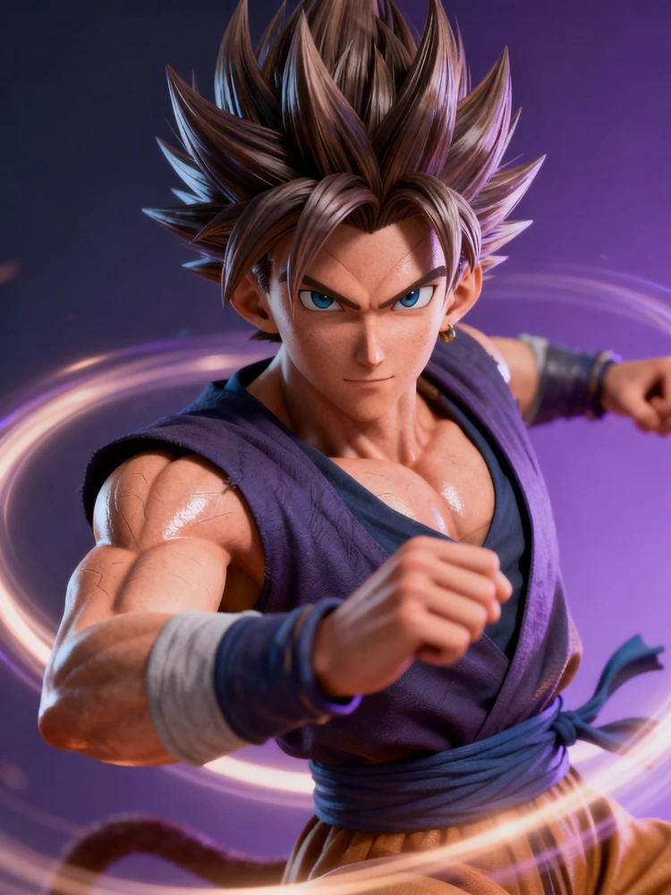 3D动漫游戏角色形象生成