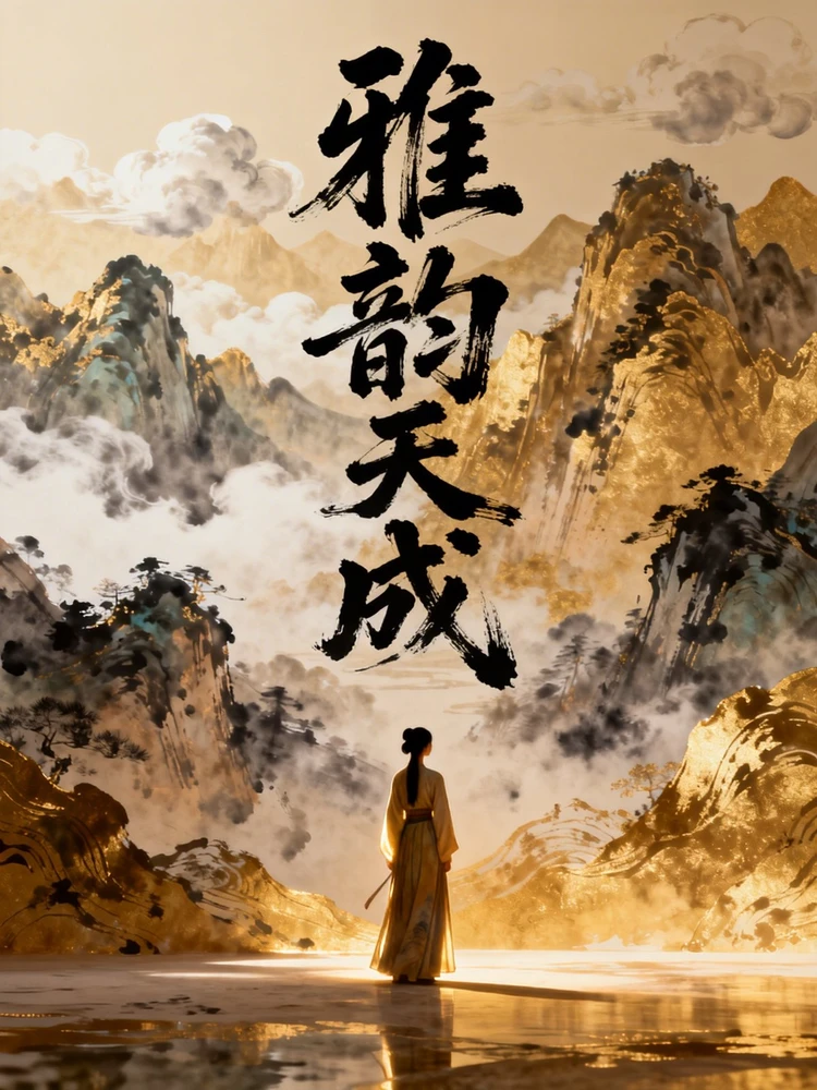 照片一键变毛笔字海报