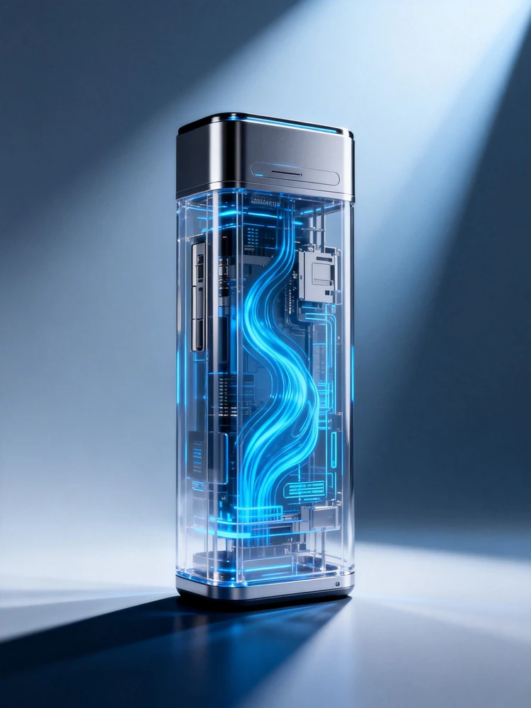 产品透明透视光效图