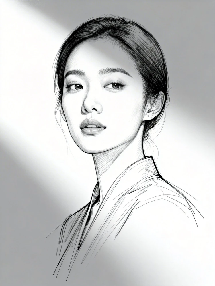 照片一键转手绘线稿