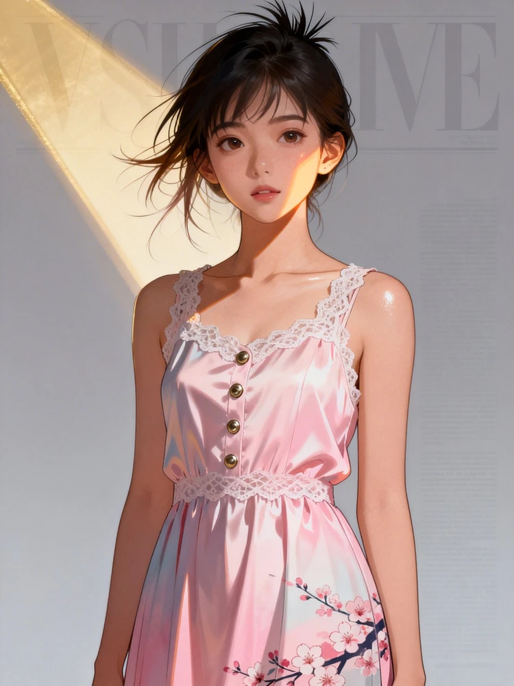 时尚杂志感日漫厚涂写真