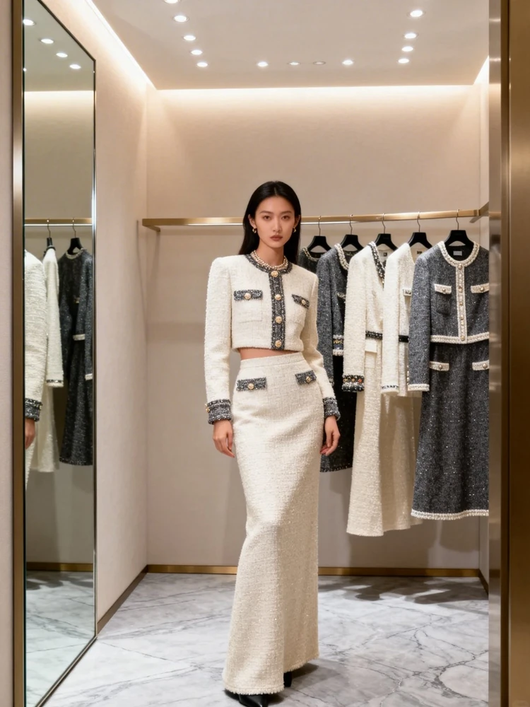 时尚试衣间换装写真