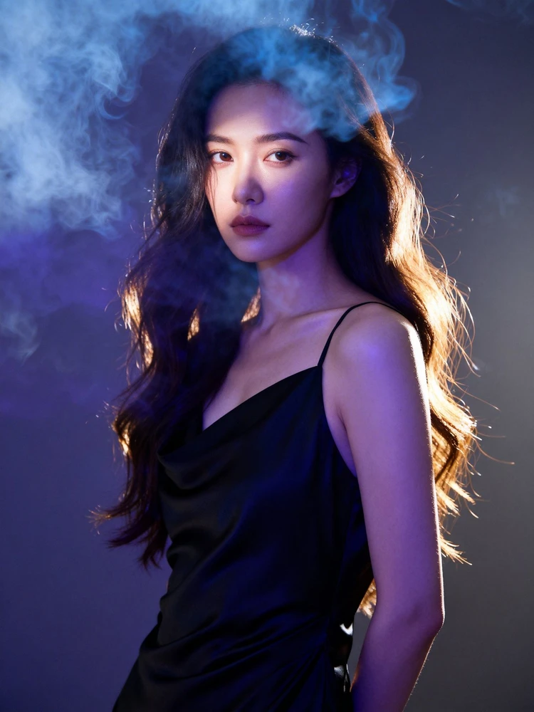 暗调电影感写真