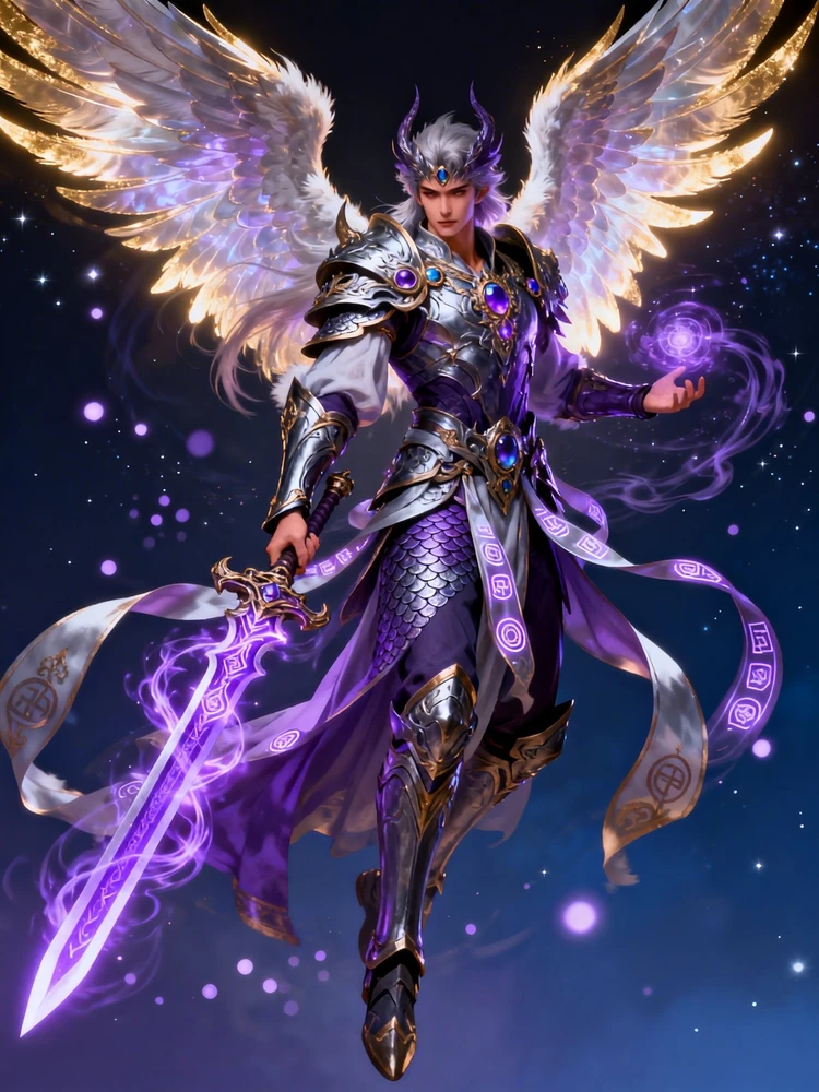 奇幻神魔角色立绘生成