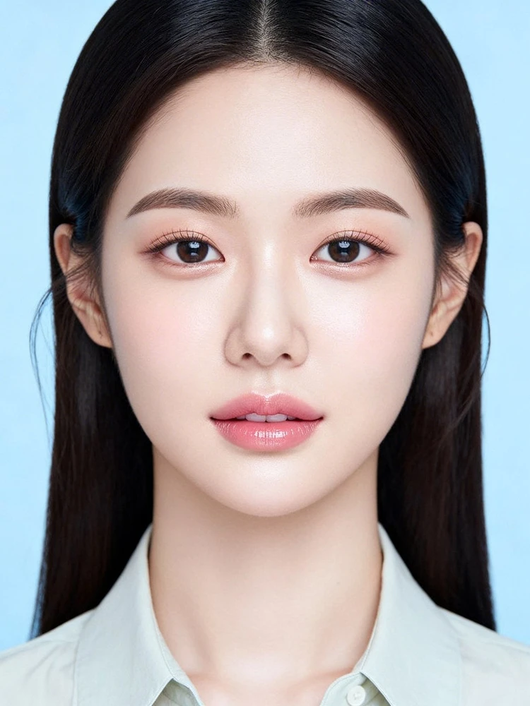 清透韩系证件照