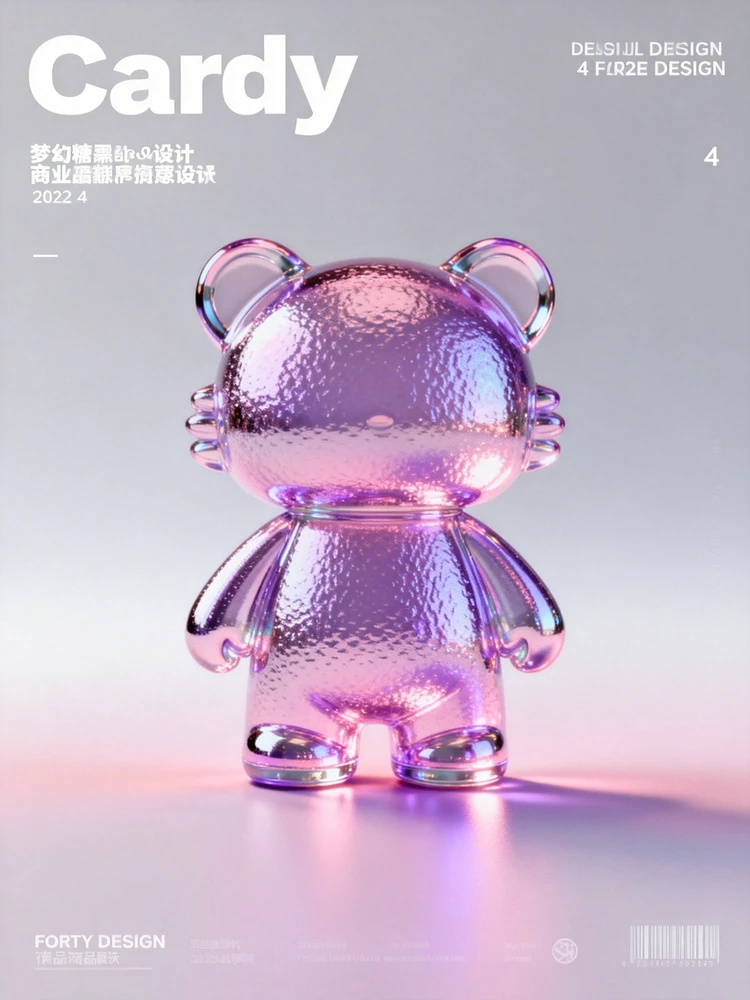 潮玩玻璃镀铬小物改造