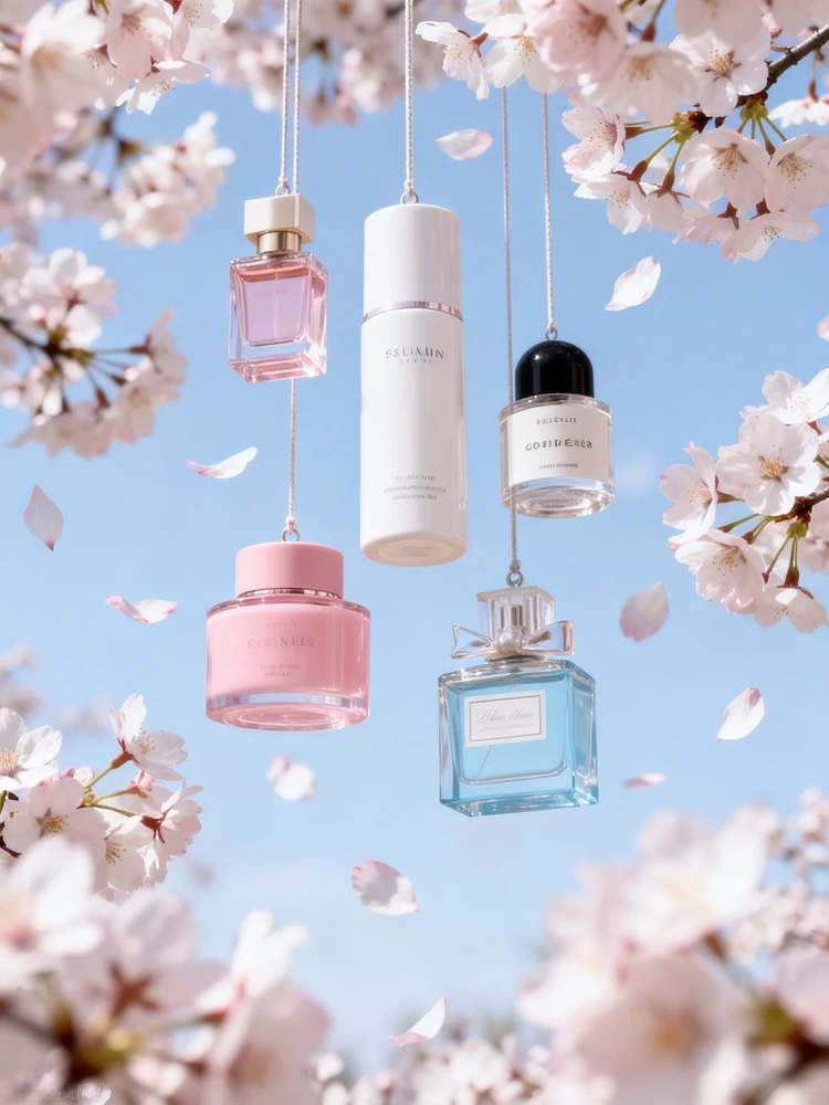 春日樱花产品海报