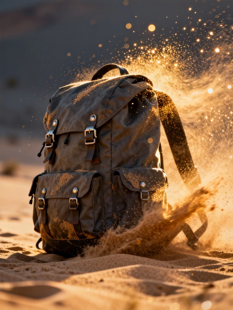 产品风沙硬核海报