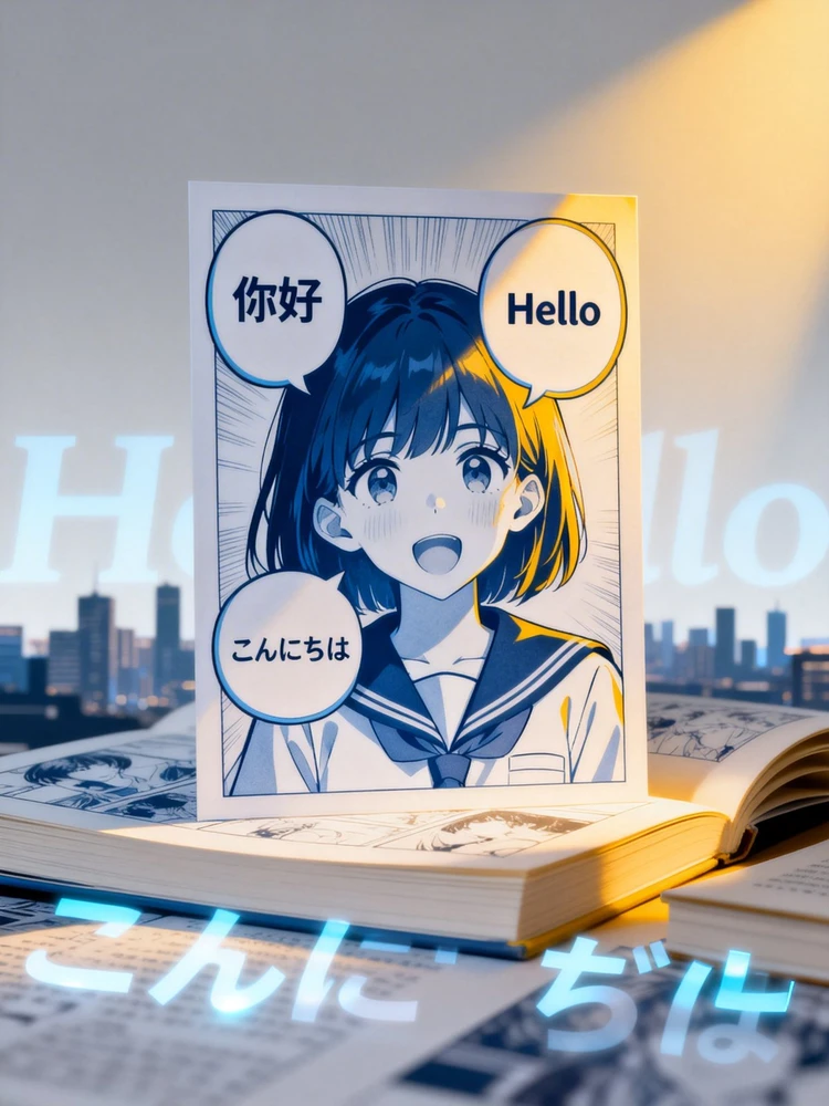 漫画气泡翻译替换