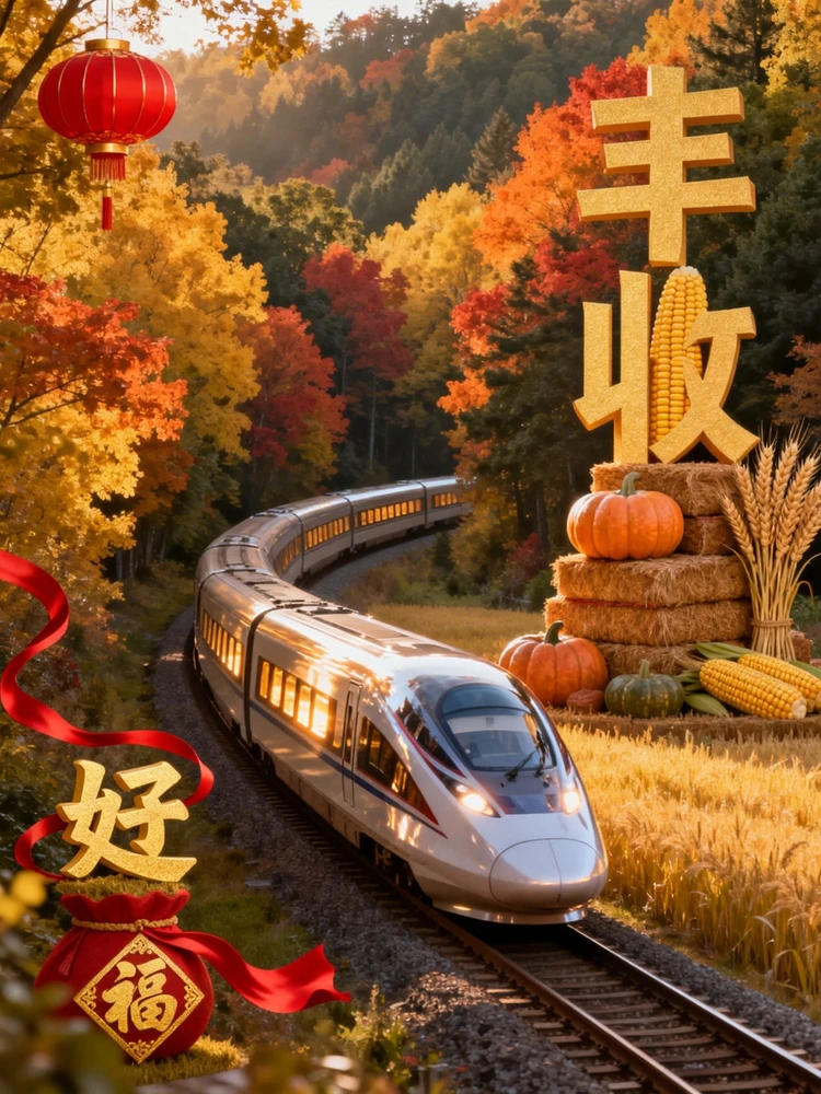 高铁穿越金秋好运大片