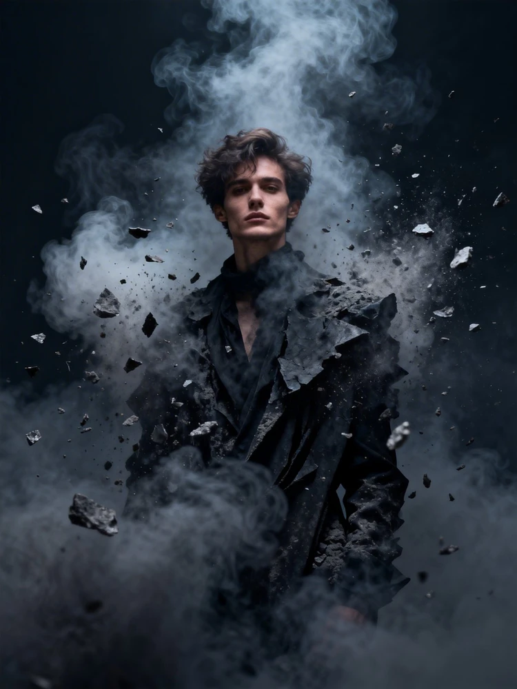 暗黑灰烬人像写真