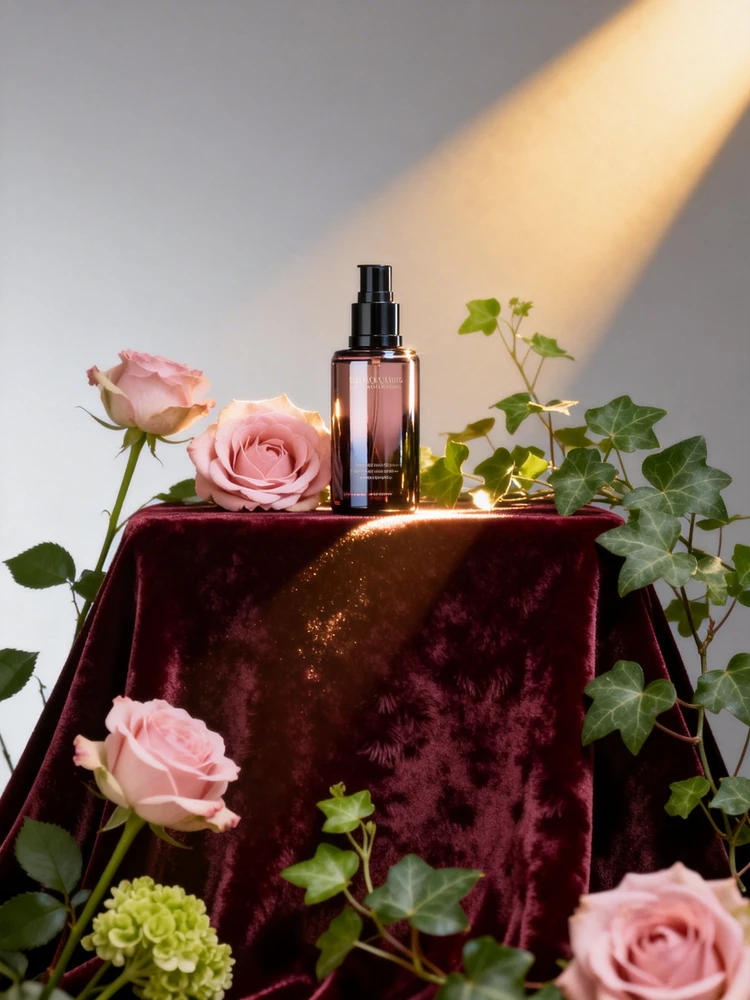 丝绒花植产品陈列图