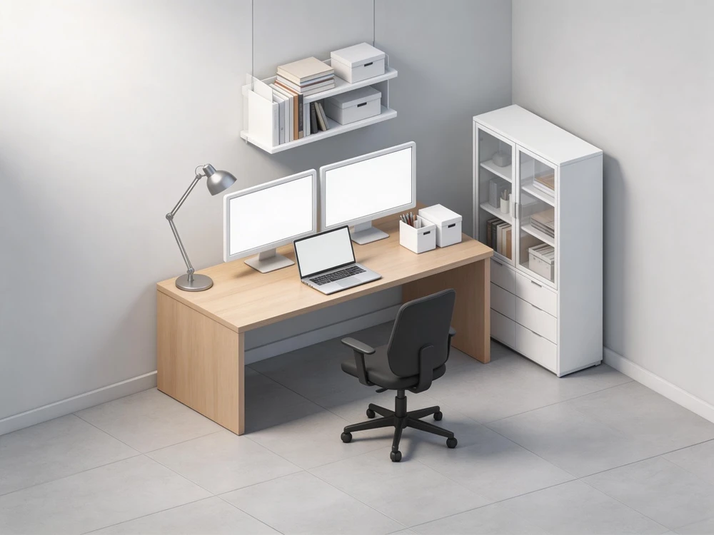 等轴测工作室场景生成器