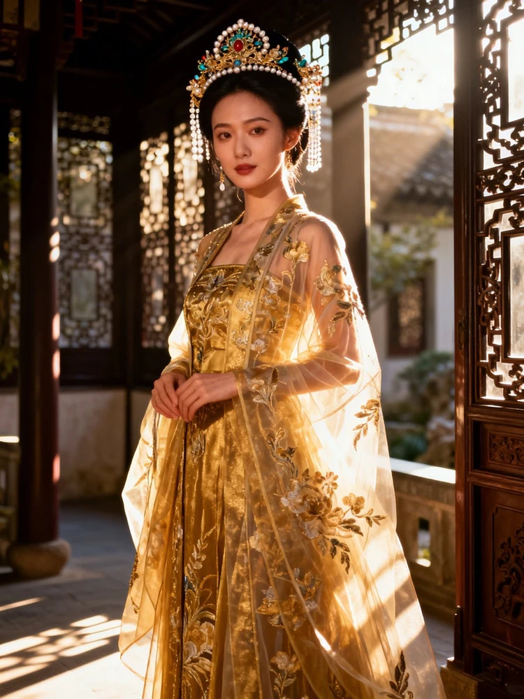 华贵宫廷汉服写真