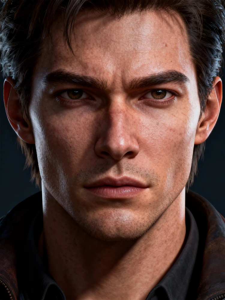 真人照片变CG角色头像