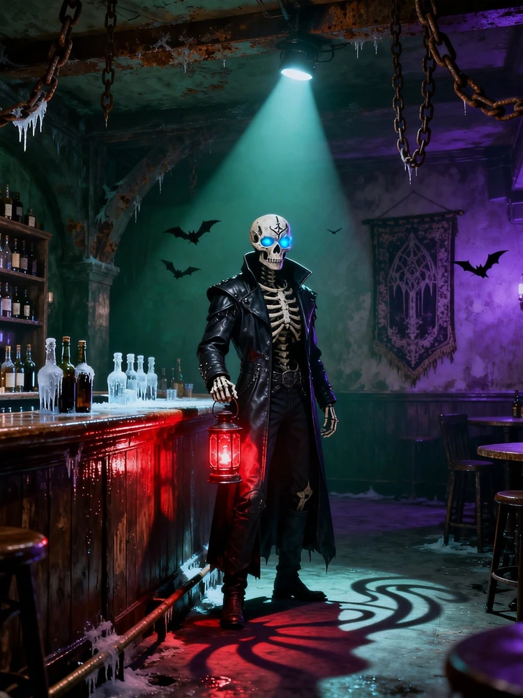 暗黑骷髅酒馆电影海报