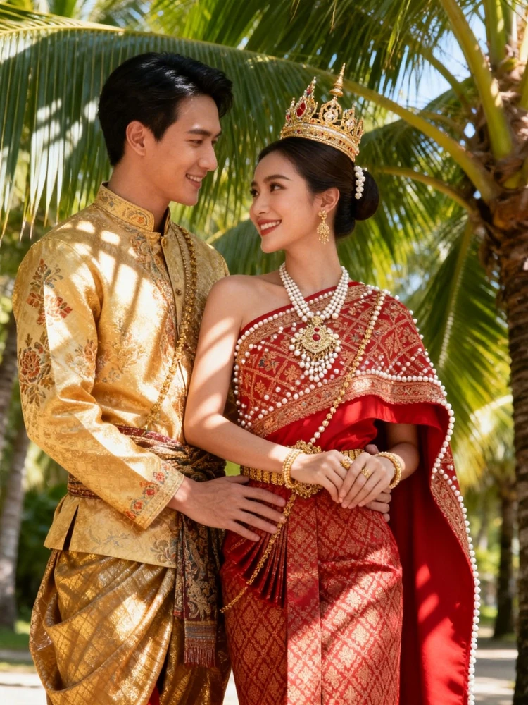 东南亚传统情侣写真