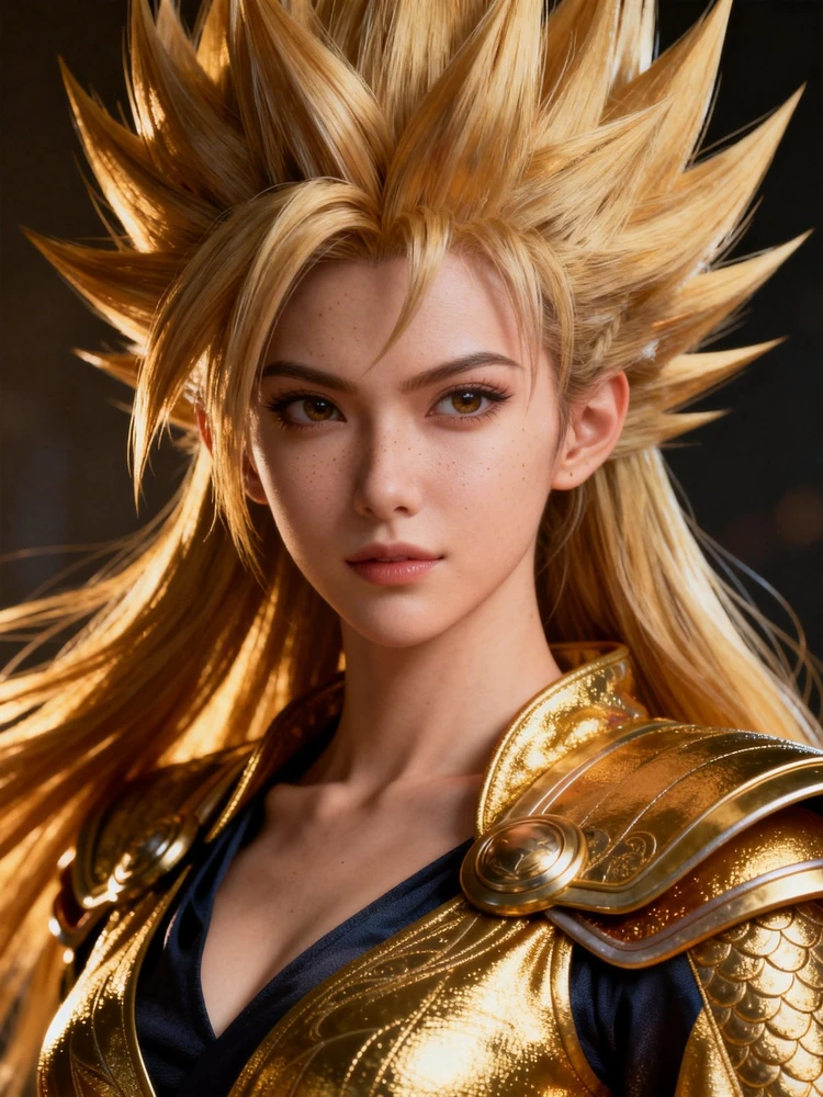 动漫角色一键变半写实CG