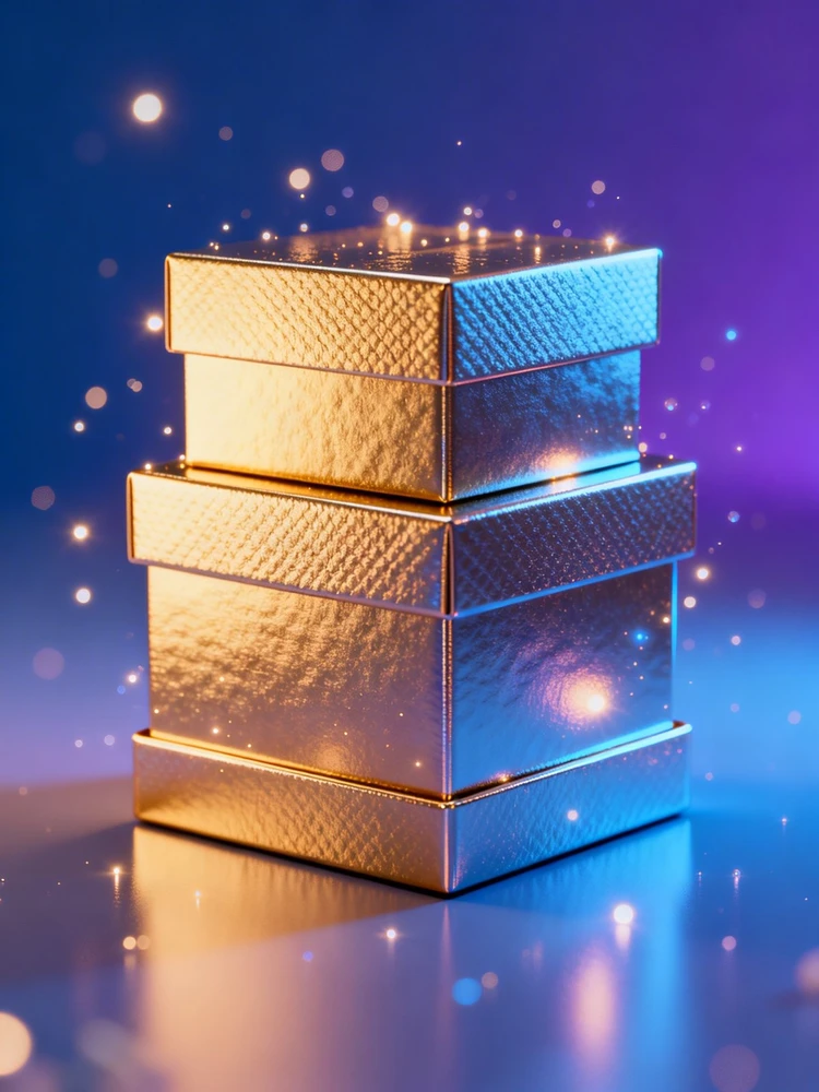 电商潮玩礼盒主视觉