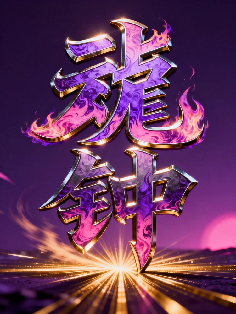 游戏燃战标题字