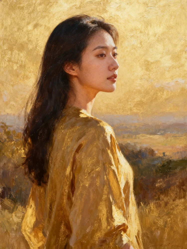 照片一键变油画艺术照