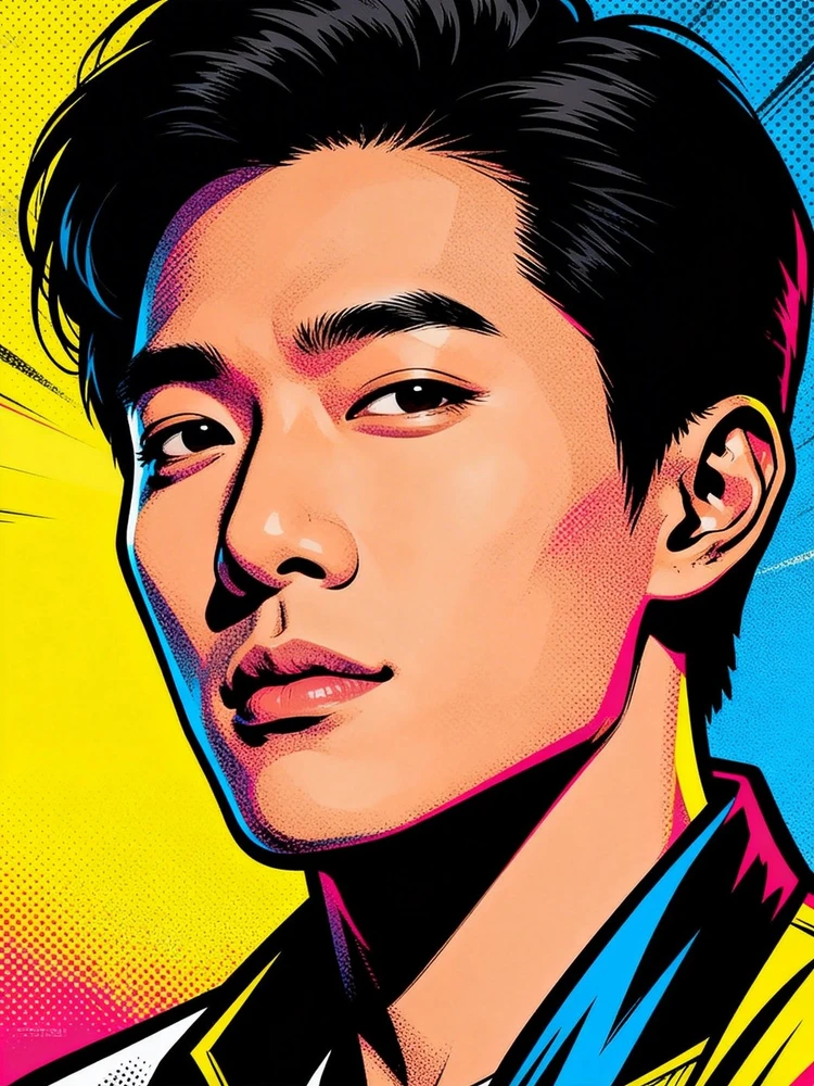 街头波普漫画写真