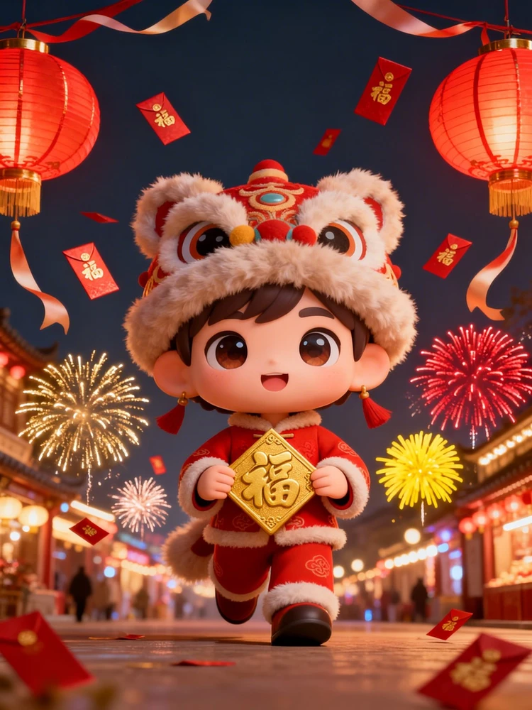 新春国风Q版3D写真