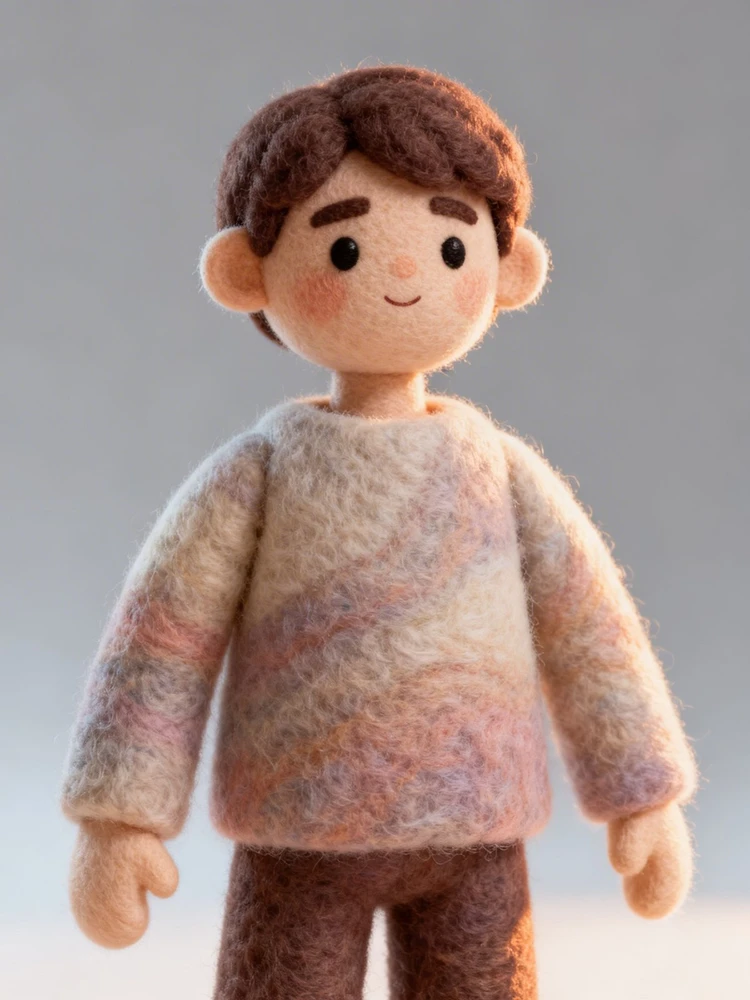 一键转毛毡玩偶风