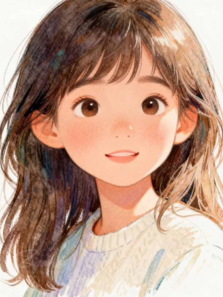 照片变治愈手绘绘本