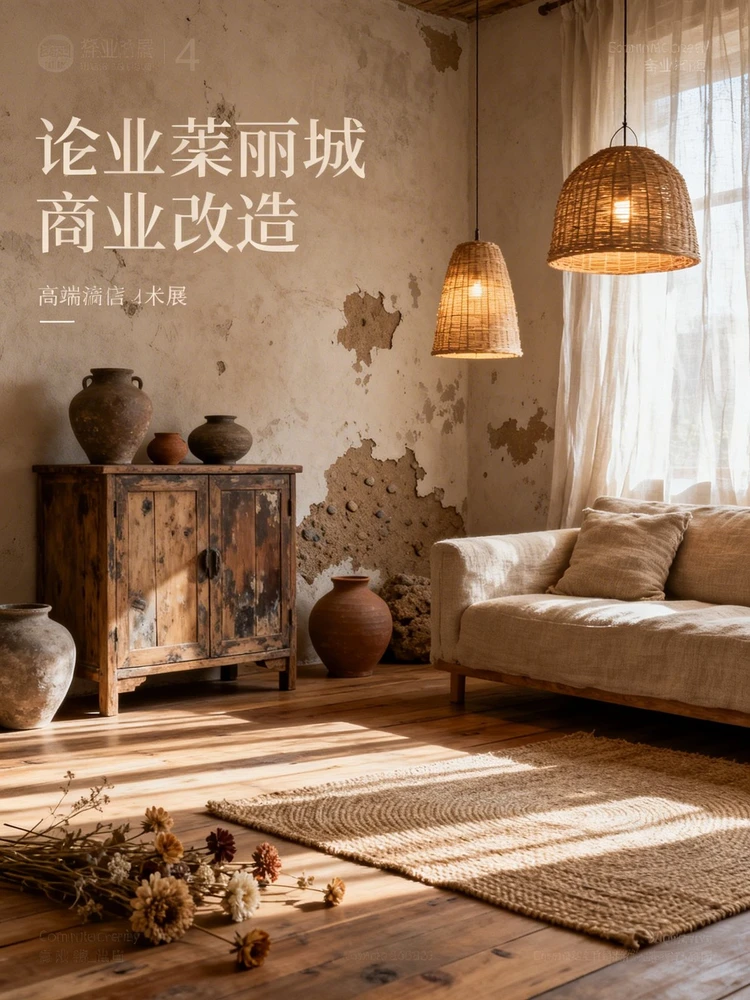 侘寂风家居空间改造