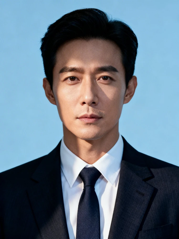 男士职业证件照