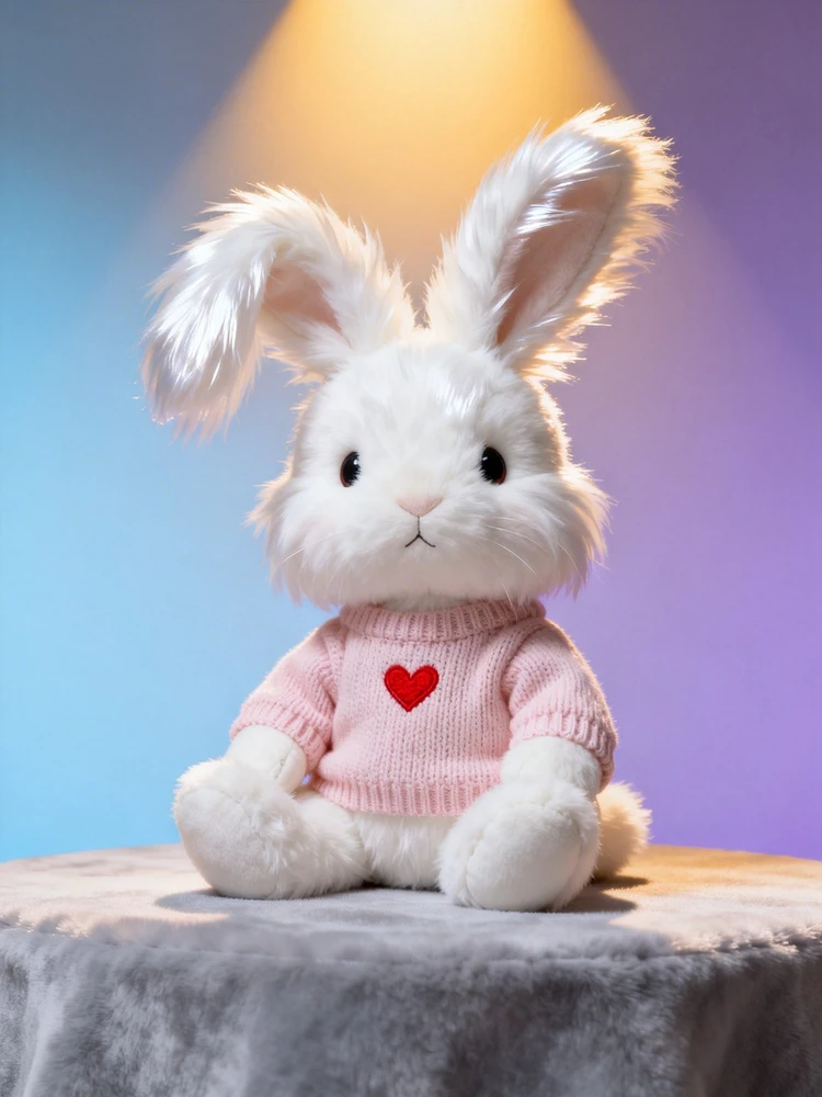 毛茸茸潮玩玩偶写真