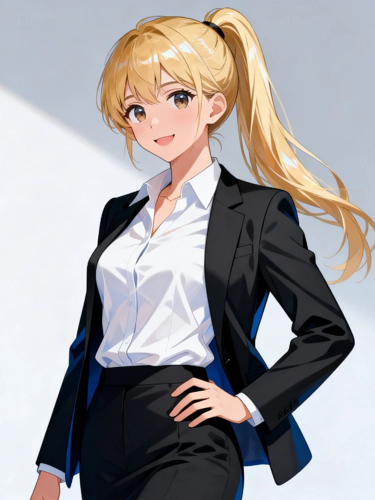 日系动漫职业角色立绘