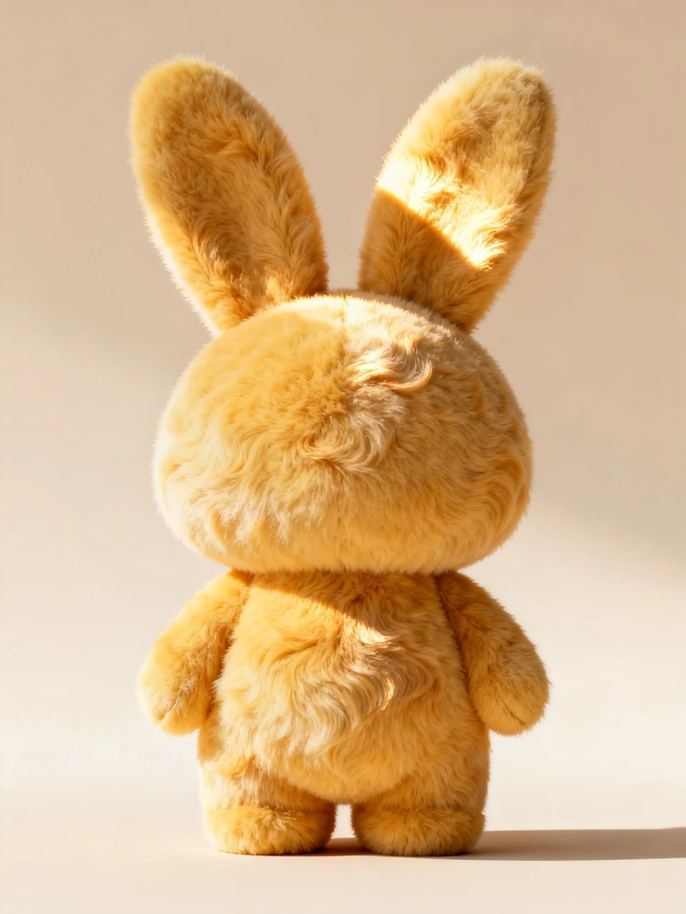 商品毛绒玩偶化海报