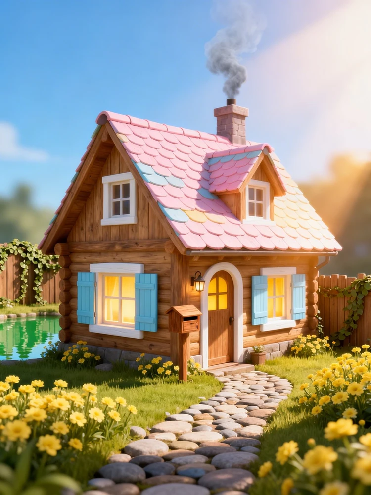 童话小屋游戏场景生成器