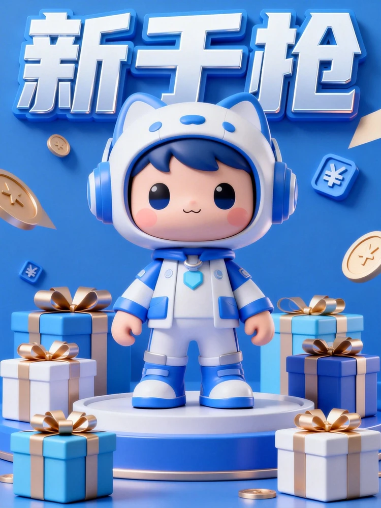 IP形象3D宣传海报