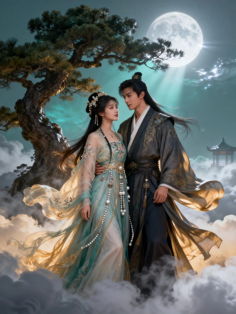 古风奇幻双人侠侣写真