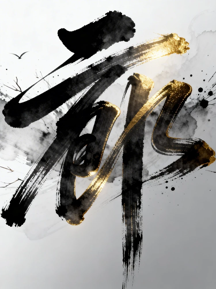 行草书法签名图