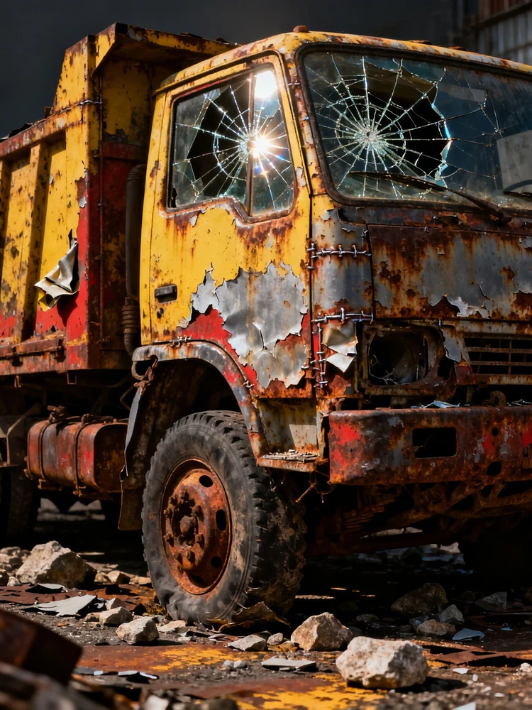 废土做旧载具重塑