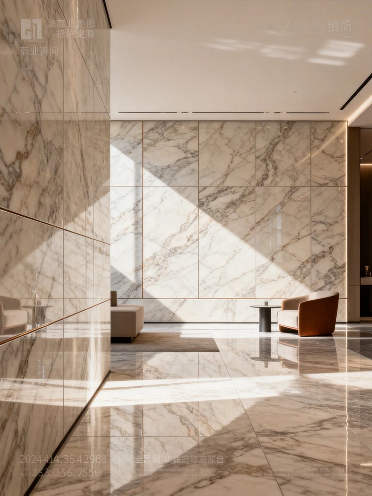 大理石瓷砖样板间效果图