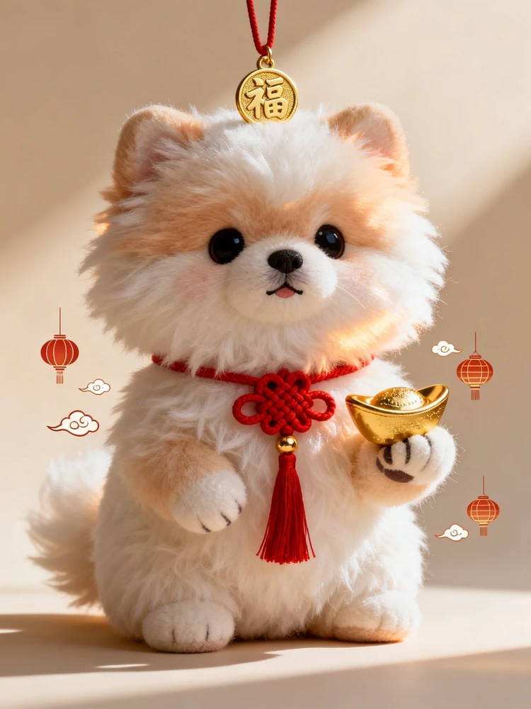 萌宠好运毛绒头像