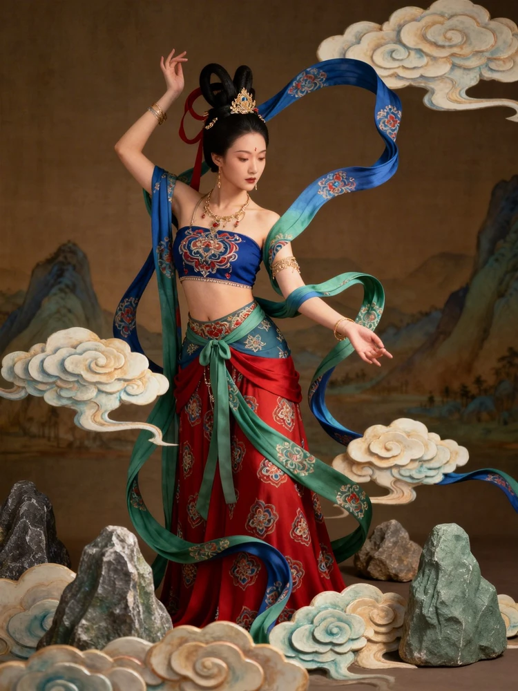 敦煌壁画仙韵写真