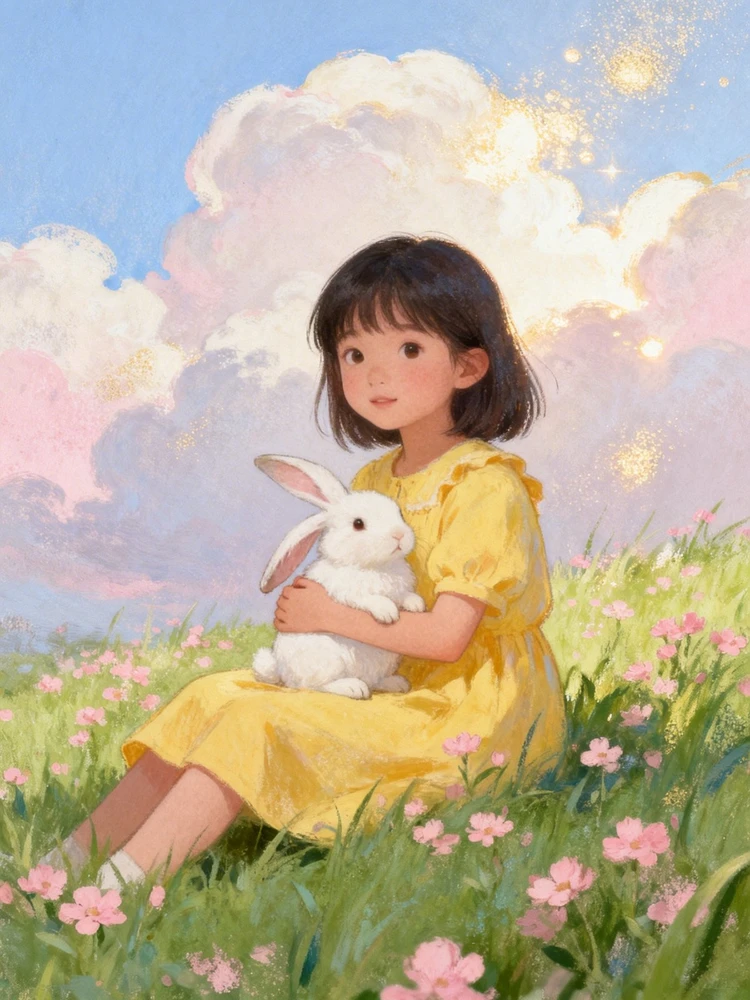 治愈童话绘本插画