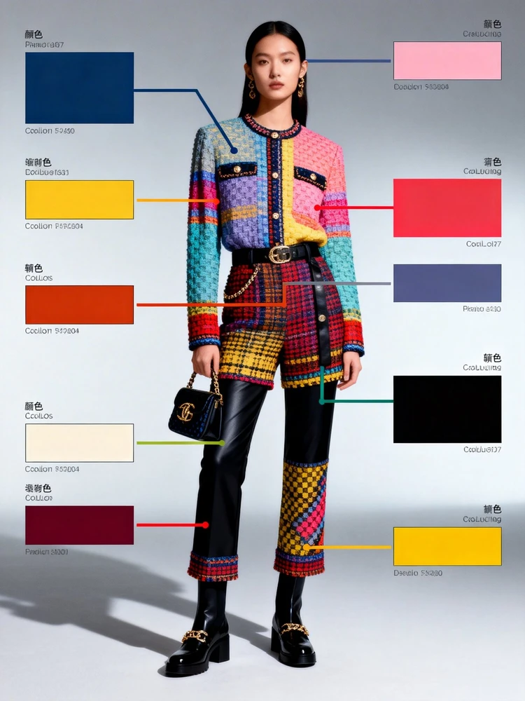 穿搭配色灵感图
