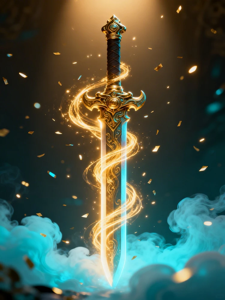 仙侠法器图标生成