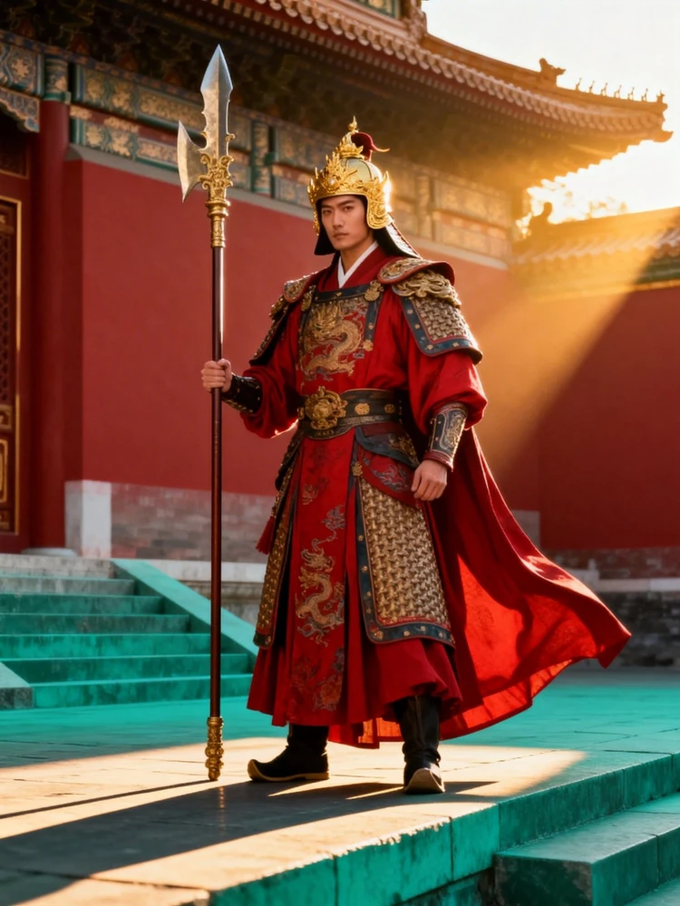 唐朝将军古风写真