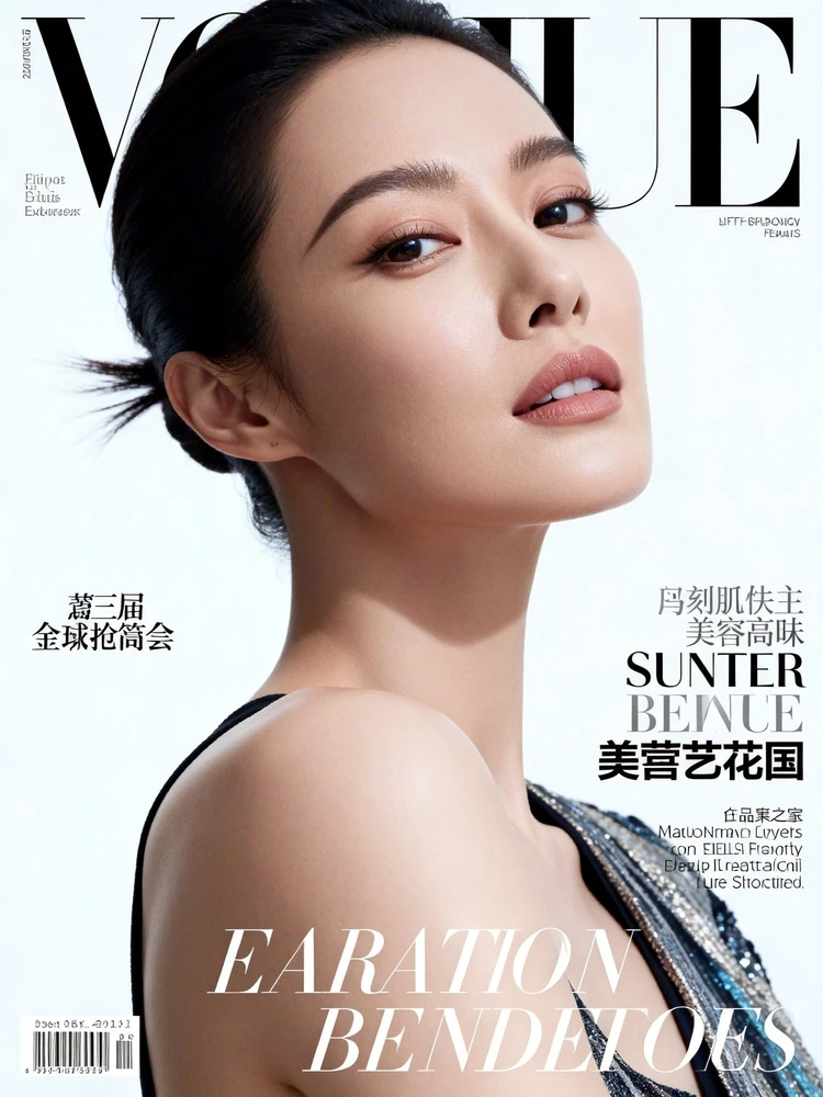 杂志封面感时尚人像