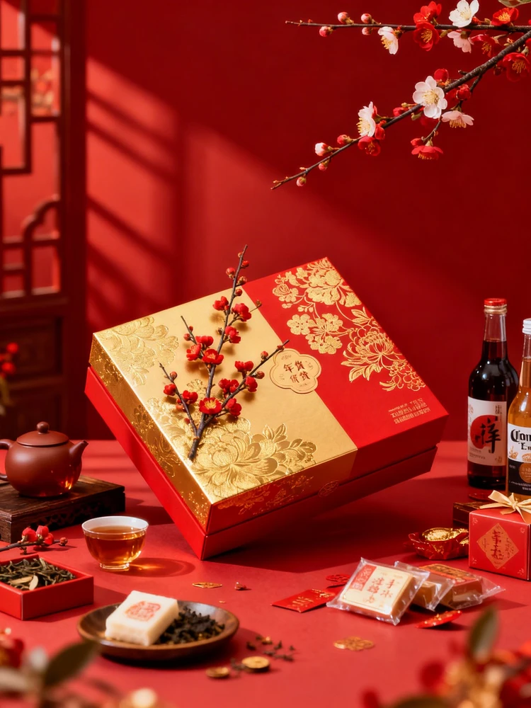 春节国潮产品场景图