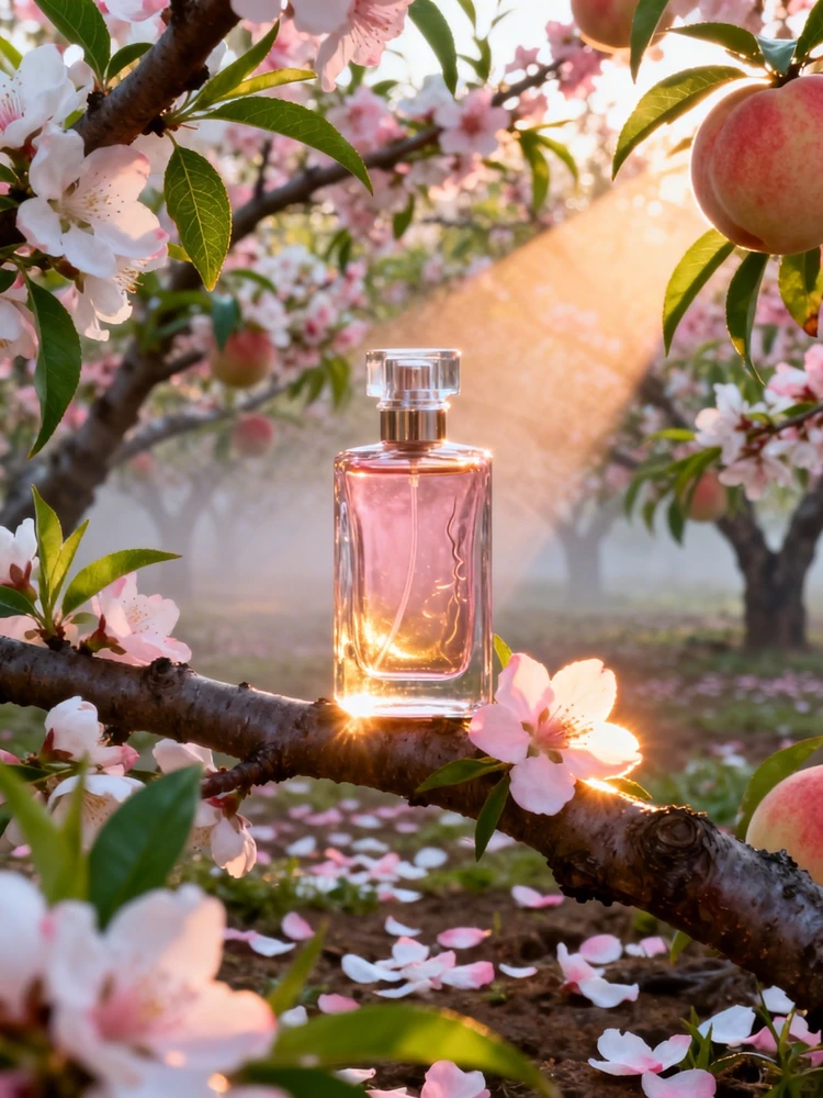 春日桃花果园产品海报